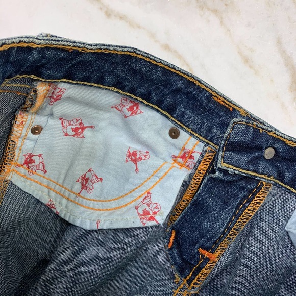 True Religion Heavyweight Flare Denim Jeans, 27 - Picture 9 of 12